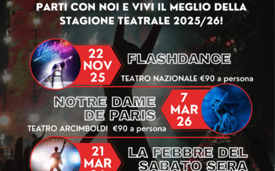 Un giorno da musical: vivi con noi la stagione teatrale 2025/26!