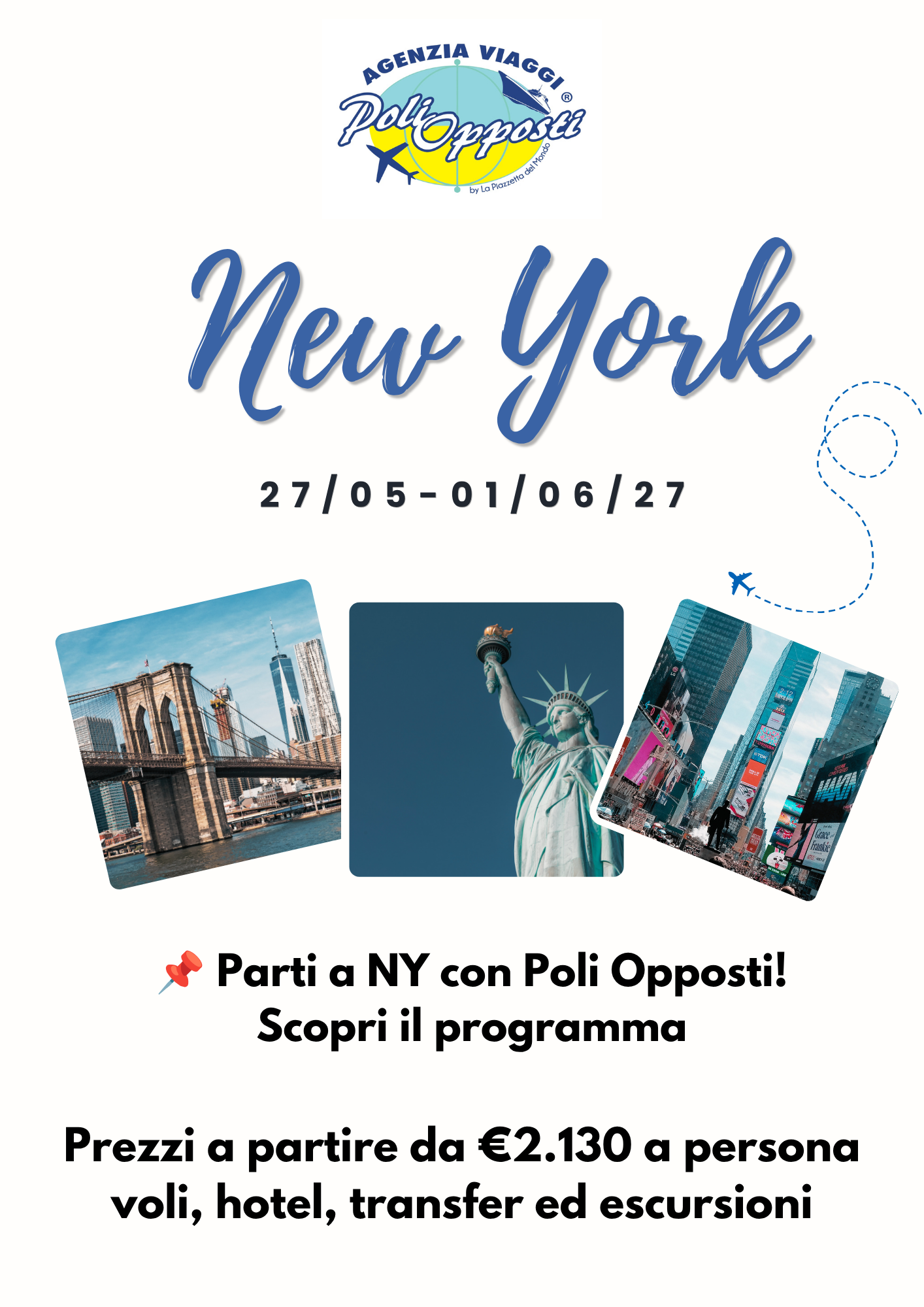 Viaggio organizzato New York 2027