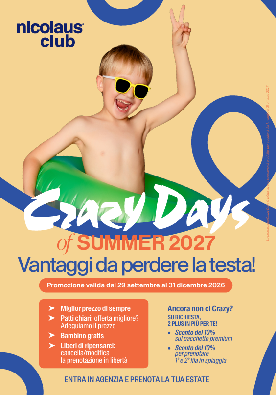 Crazy Days Nicolaus Valtur 2027